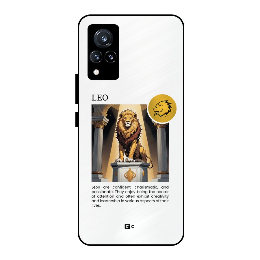 Leader Leo Metal Back Case for Vivo V21 5G