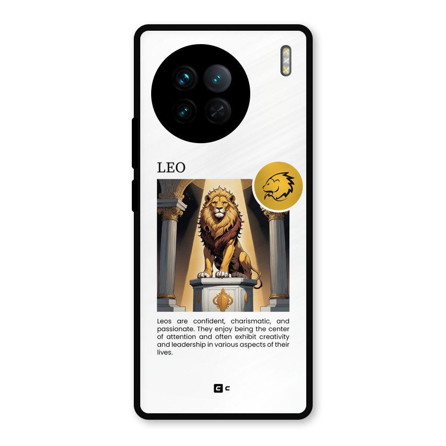 Leader Leo Metal Back Case for Vivo X90