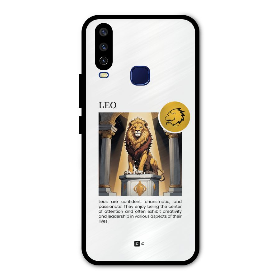 Leader Leo Metal Back Case for Vivo Y15