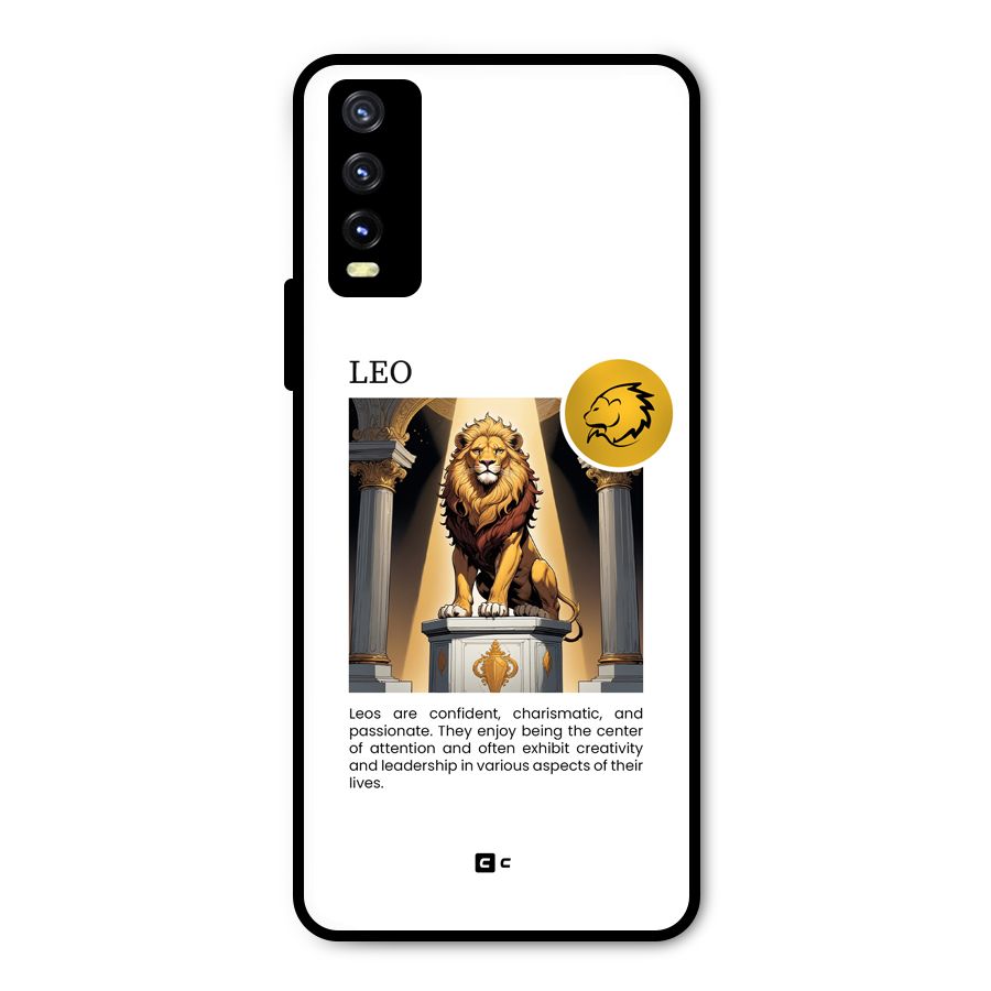 Leader Leo Metal Back Case for Vivo Y20