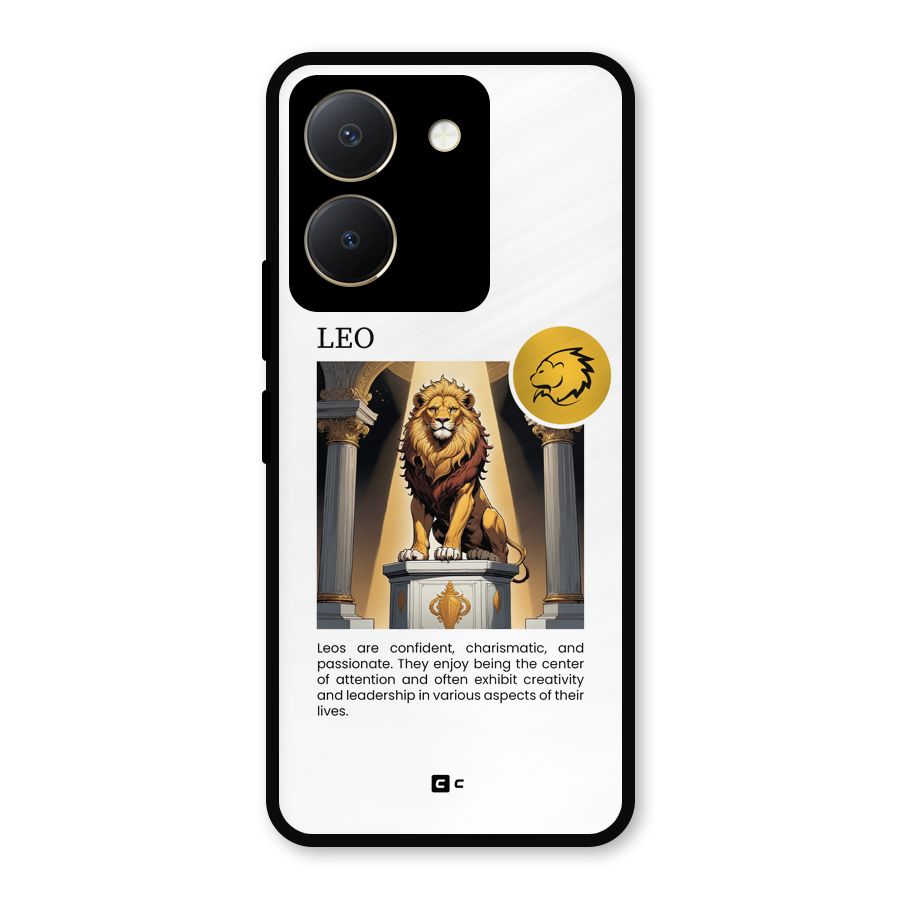 Leader Leo Metal Back Case for Vivo Y36