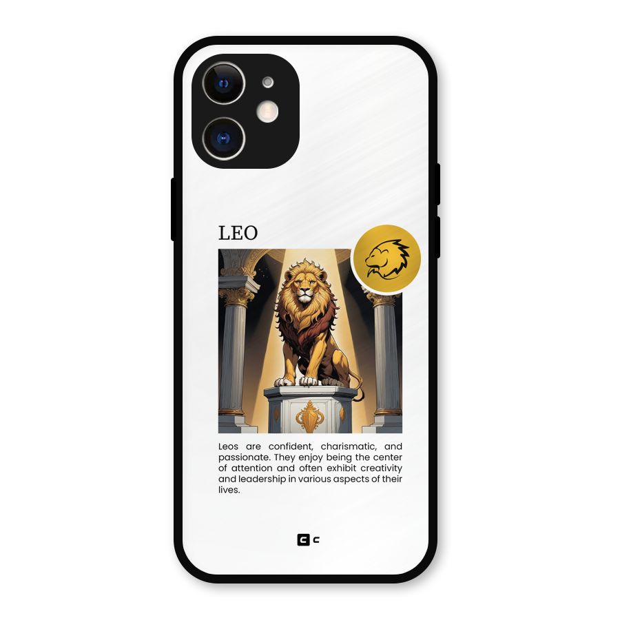 Leader Leo Metal Back Case for iPhone 12