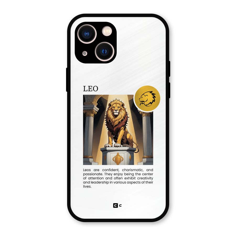 Leader Leo Metal Back Case for iPhone 13