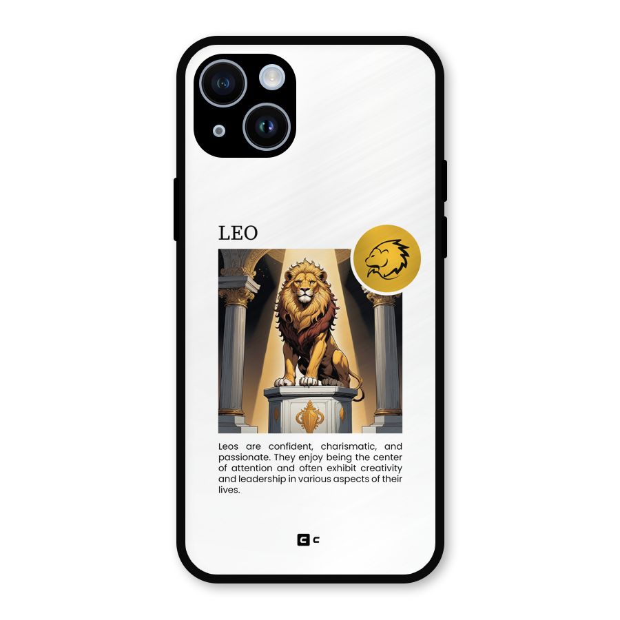 Leader Leo Metal Back Case for iPhone 14