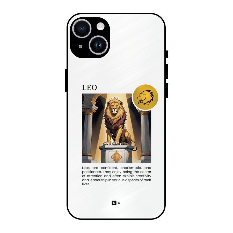 Leader Leo Metal Back Case for iPhone 14 Plus