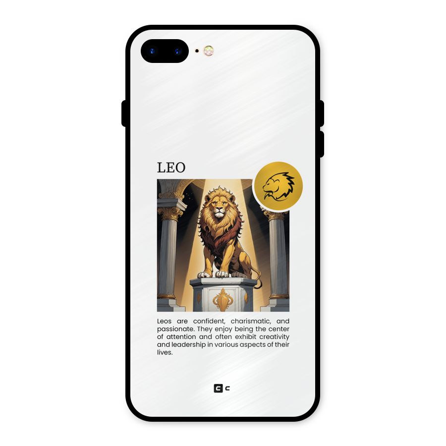 Leader Leo Metal Back Case for iPhone 8 Plus