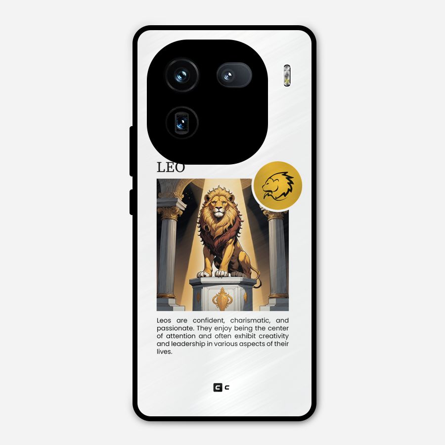 Leader Leo Metal Back Case for iQOO 12