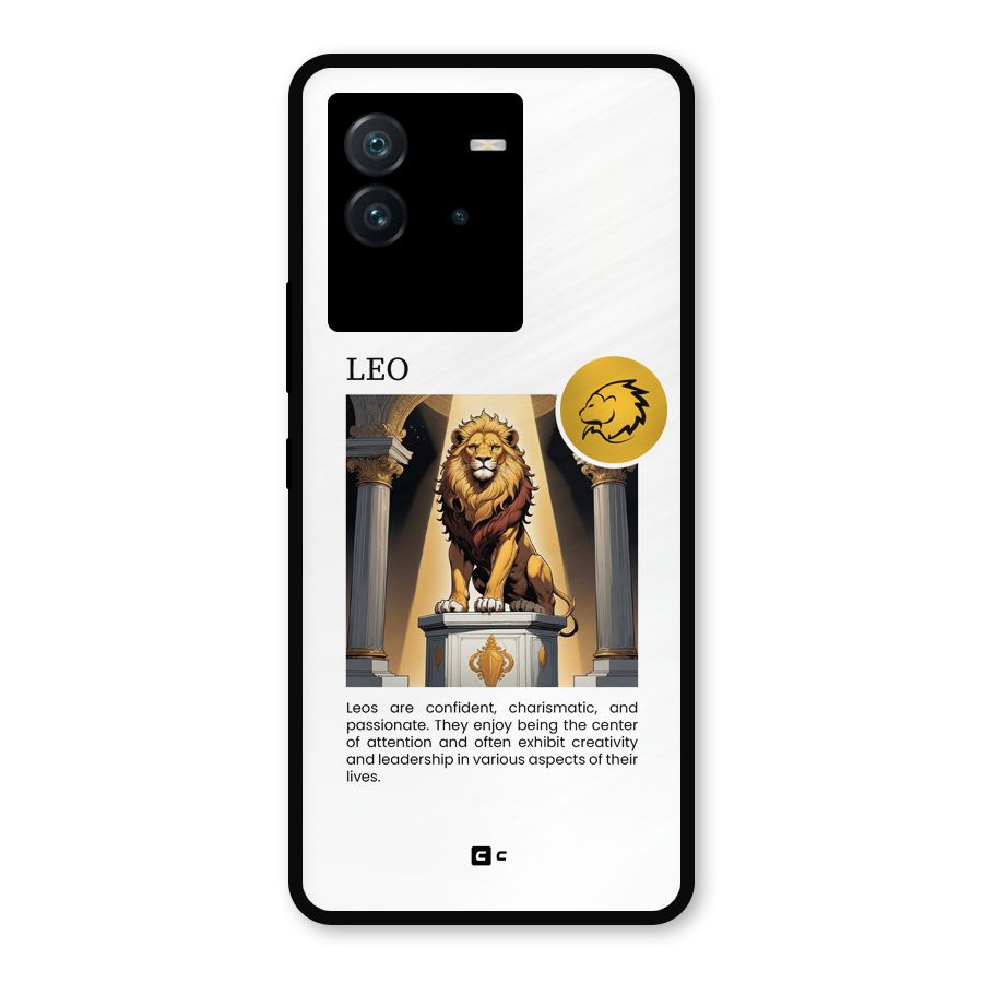 Leader Leo Metal Back Case for iQOO Neo 6 5G