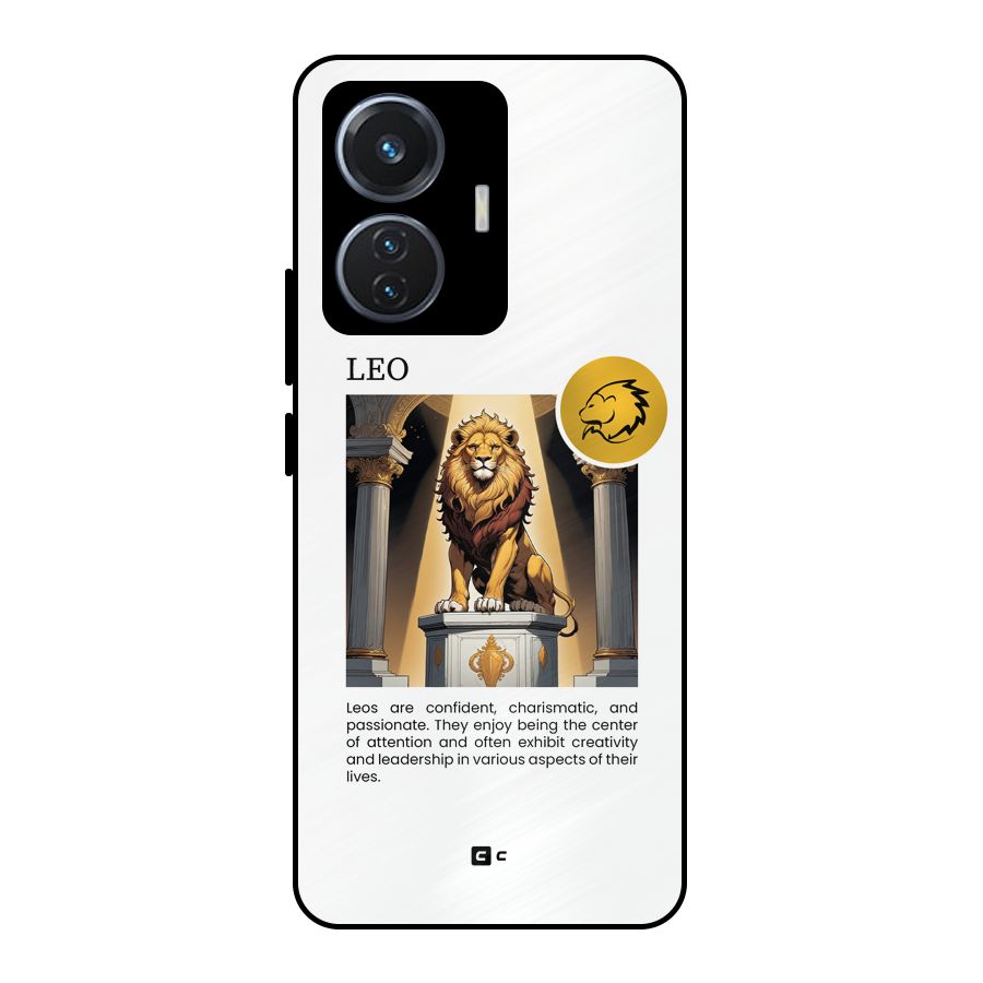 Leader Leo Metal Back Case for iQOO Z6 44W