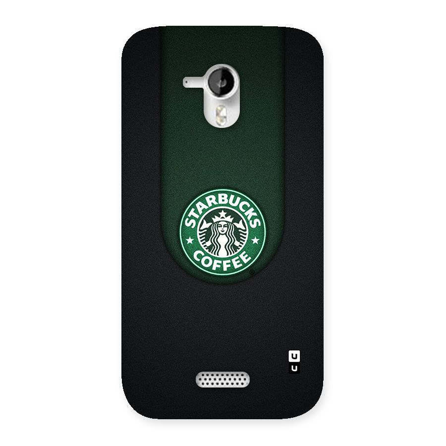 Leaf StarBucks Back Case for Canvas HD A116