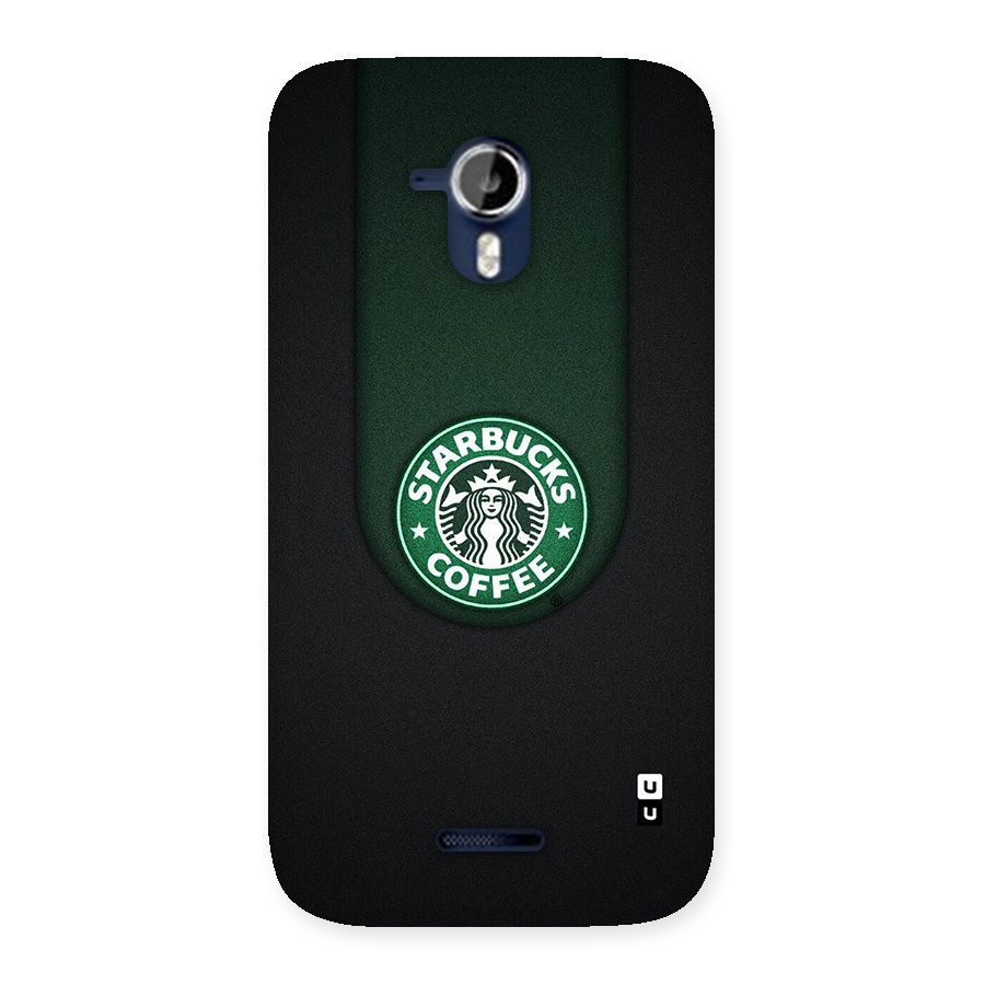 Leaf StarBucks Back Case for Canvas Magnus A117