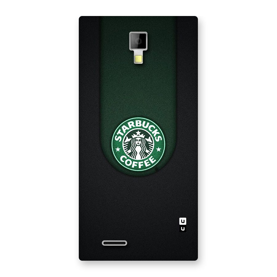 Leaf StarBucks Back Case for Canvas Xpress A99