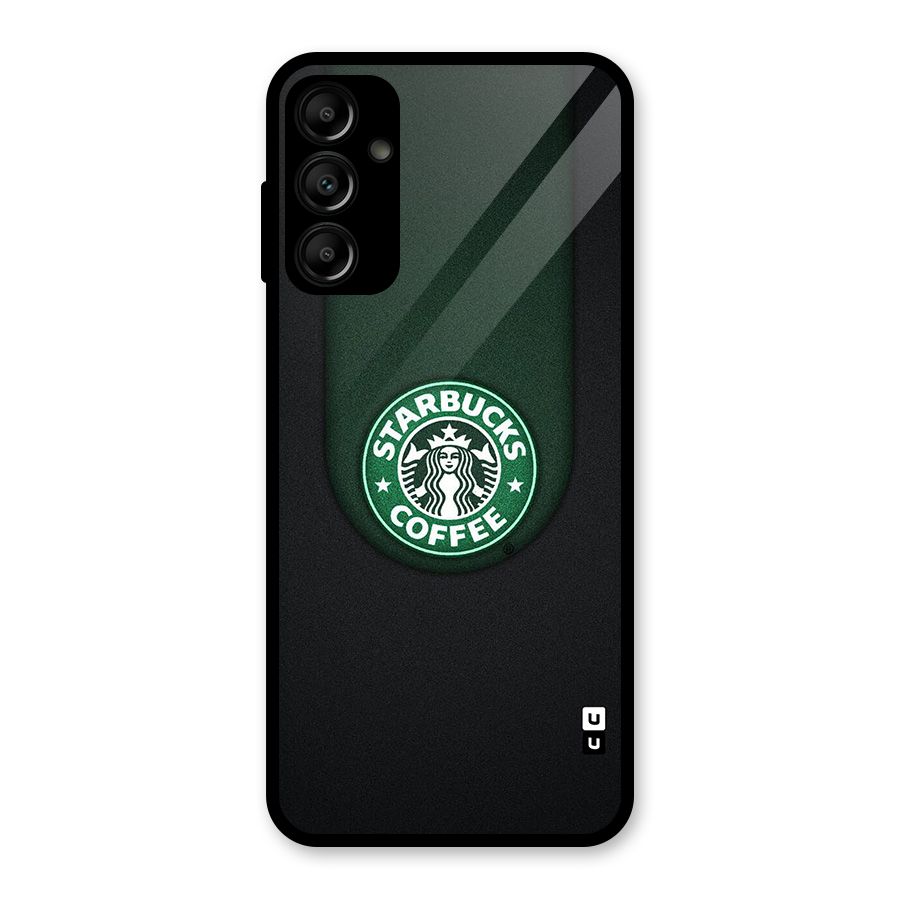 Leaf StarBucks Glass Back Case for Galaxy A14 5G