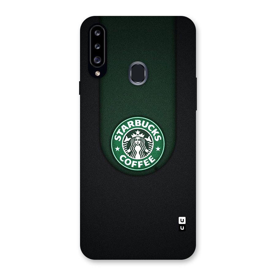 Leaf StarBucks Back Case for Galaxy A20s