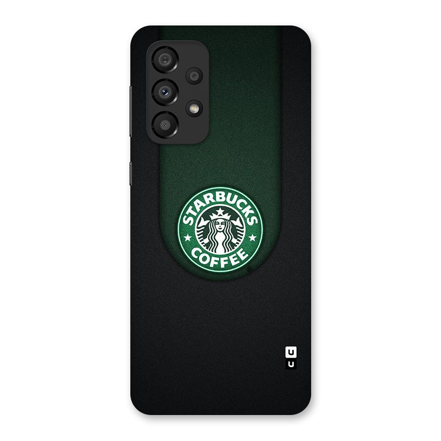 Leaf StarBucks Glass Back Case for Galaxy A33 5G