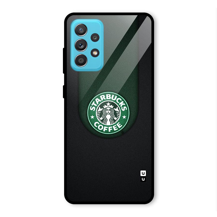 Leaf StarBucks Glass Back Case for Galaxy A52