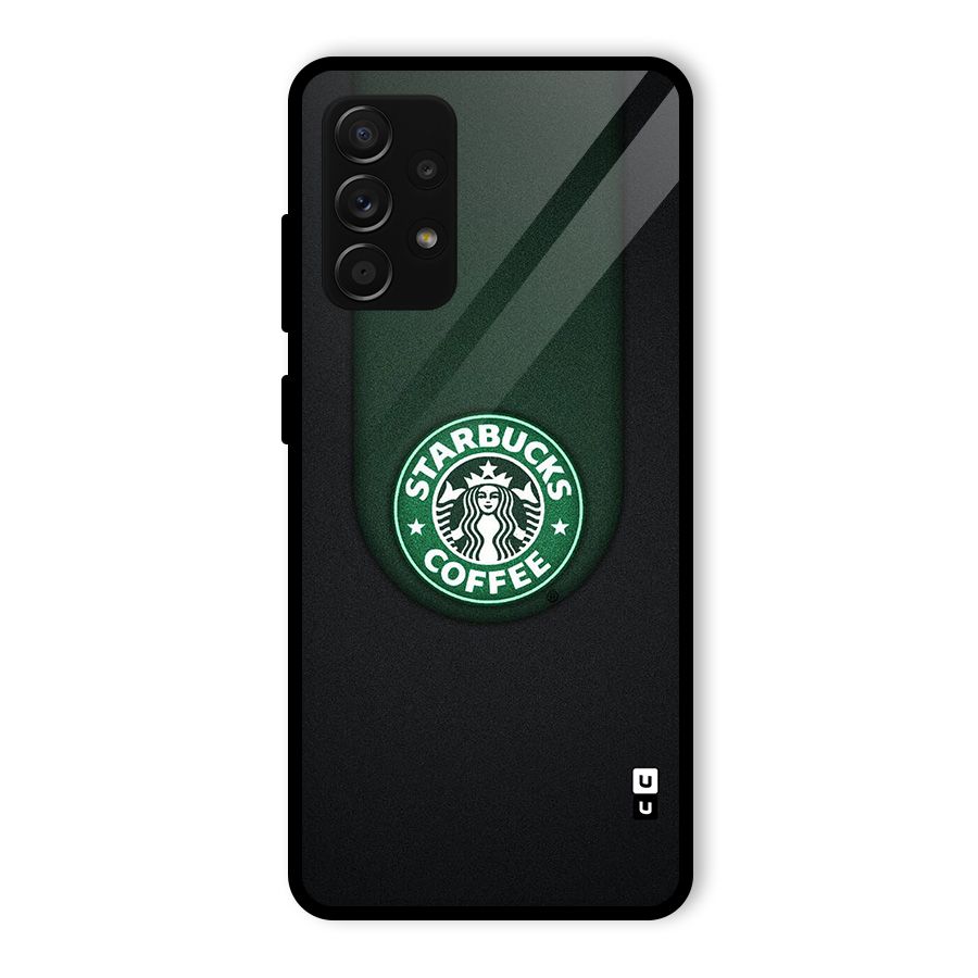 Leaf StarBucks Glass Back Case for Galaxy A53 5G