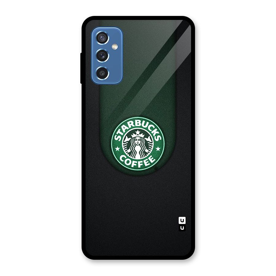 Leaf StarBucks Glass Back Case for Galaxy M52 5G