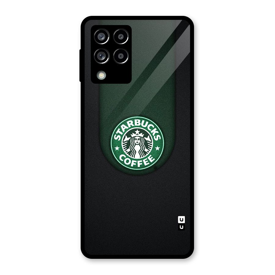 Leaf StarBucks Glass Back Case for Galaxy M53 5G