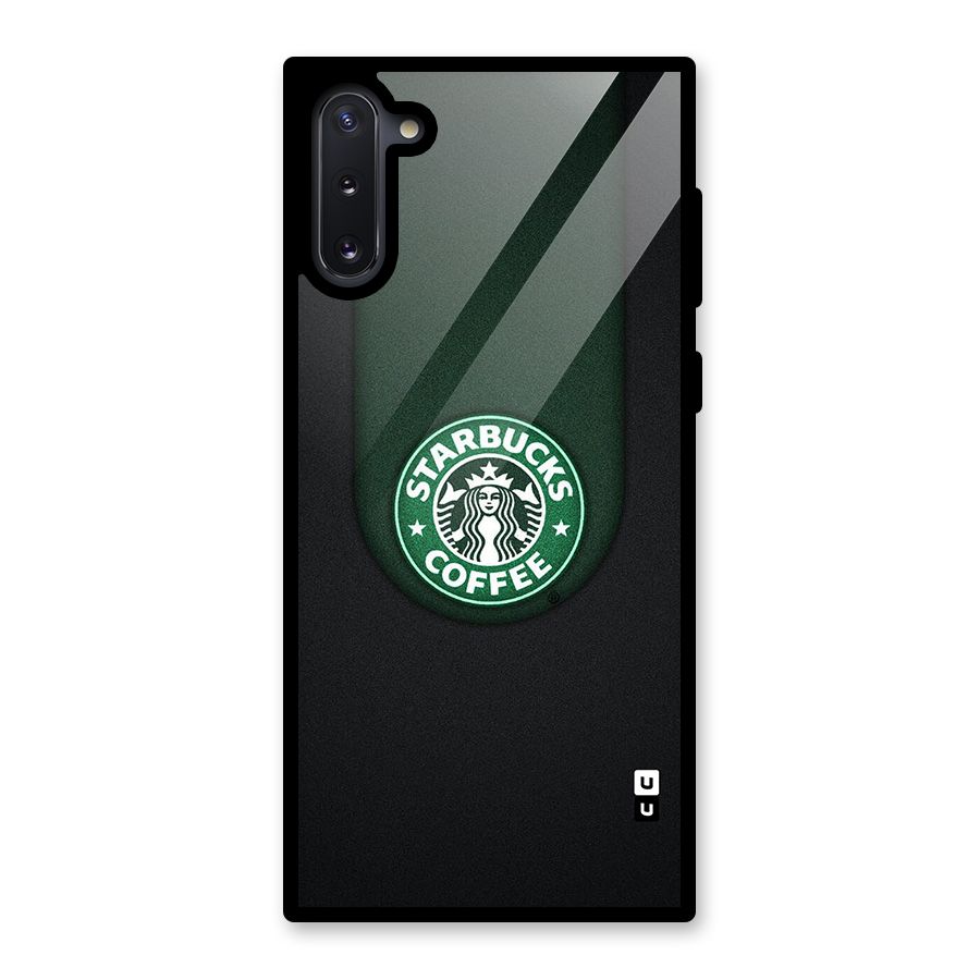 Leaf StarBucks Glass Back Case for Galaxy Note 10