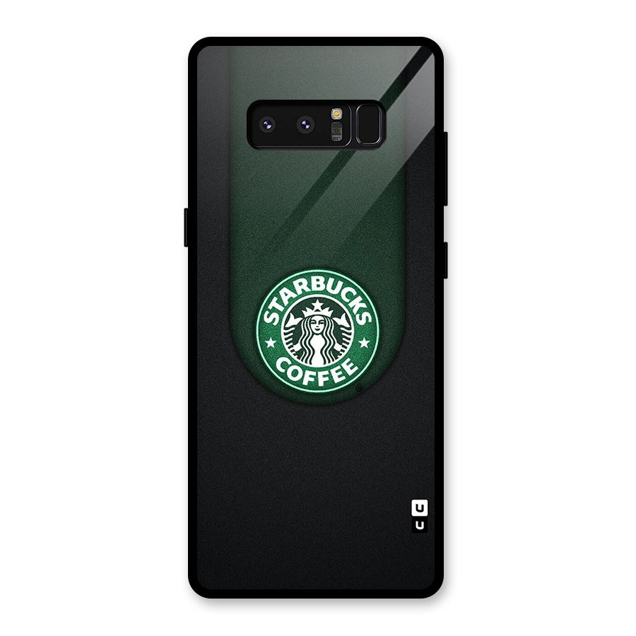 Leaf StarBucks Glass Back Case for Galaxy Note 8