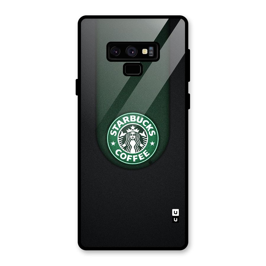 Leaf StarBucks Glass Back Case for Galaxy Note 9