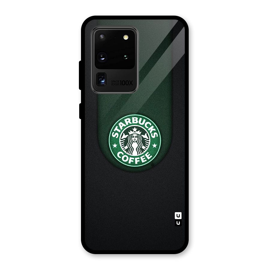 Leaf StarBucks Glass Back Case for Galaxy S20 Ultra