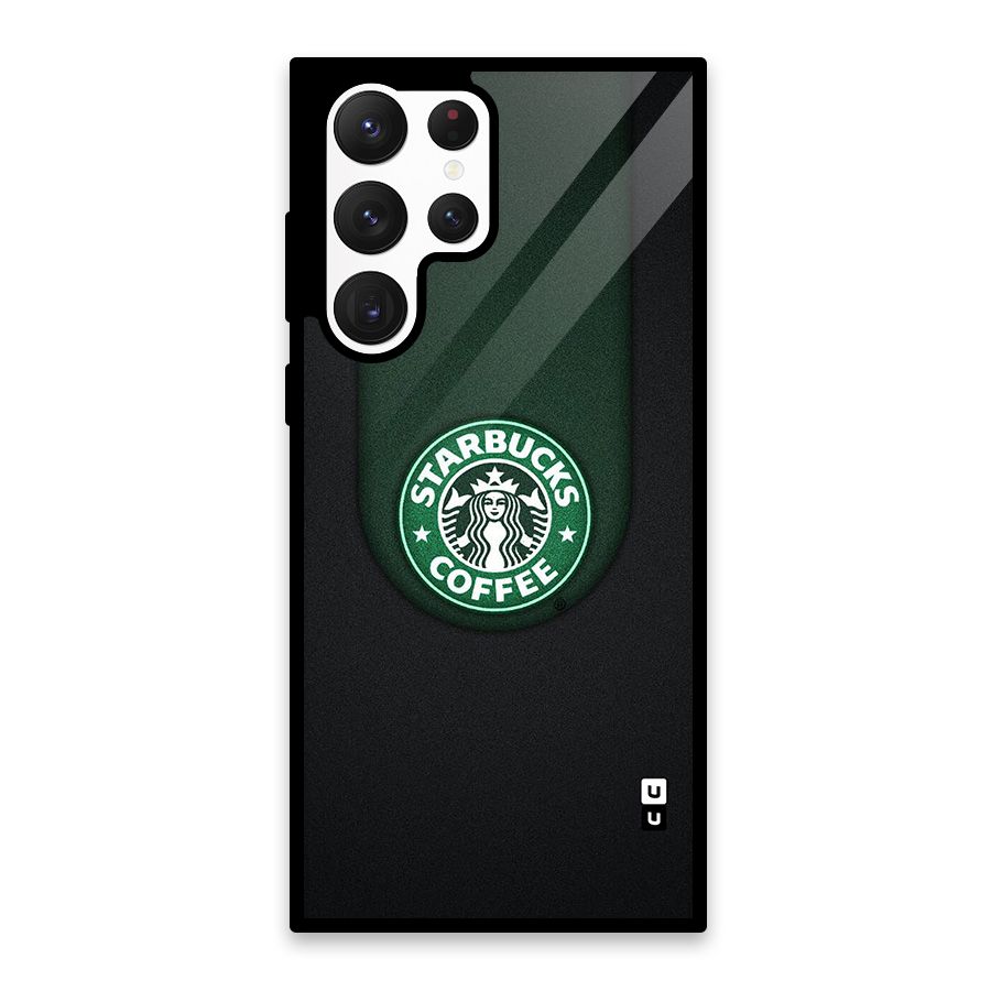 Leaf StarBucks Glass Back Case for Galaxy S22 Ultra 5G