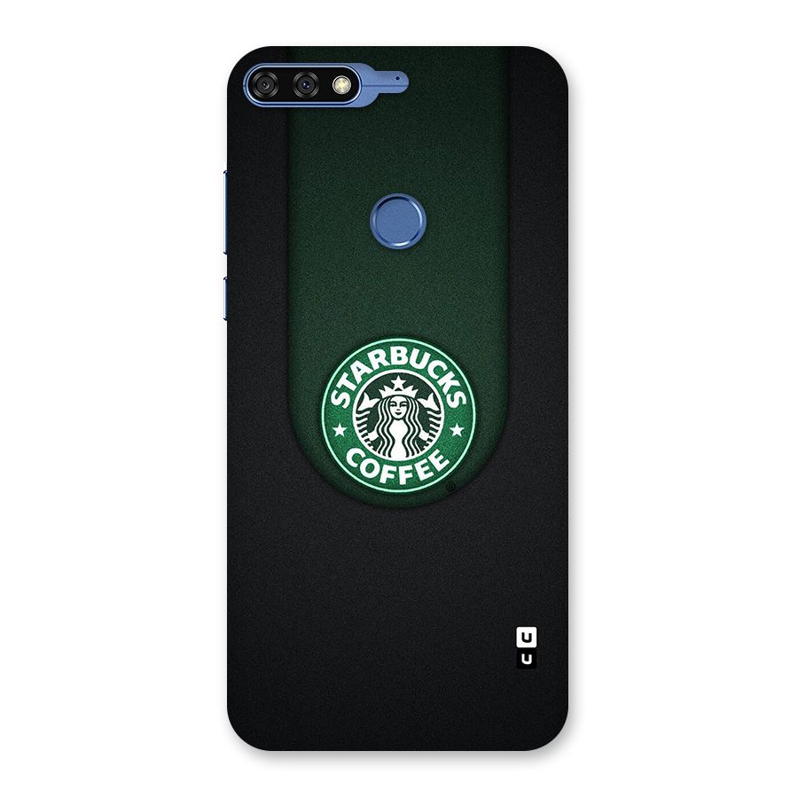 Leaf StarBucks Back Case for Honor 7C
