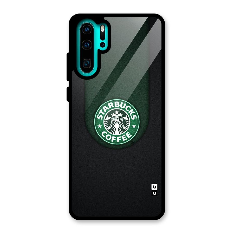 Leaf StarBucks Glass Back Case for Huawei P30 Pro