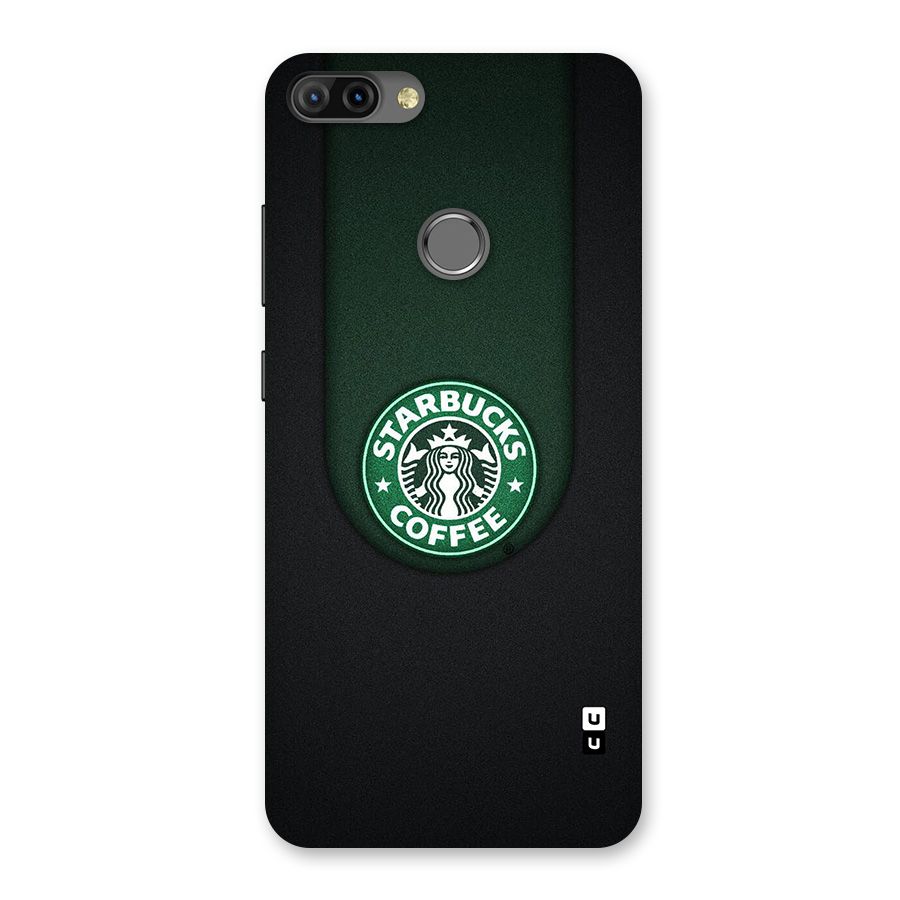 Leaf StarBucks Back Case for Infinix Hot 6 Pro