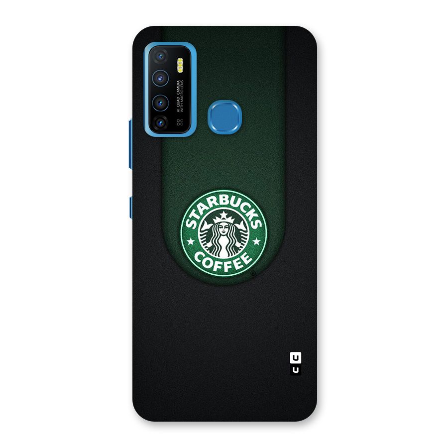 Leaf StarBucks Back Case for Infinix Hot 9