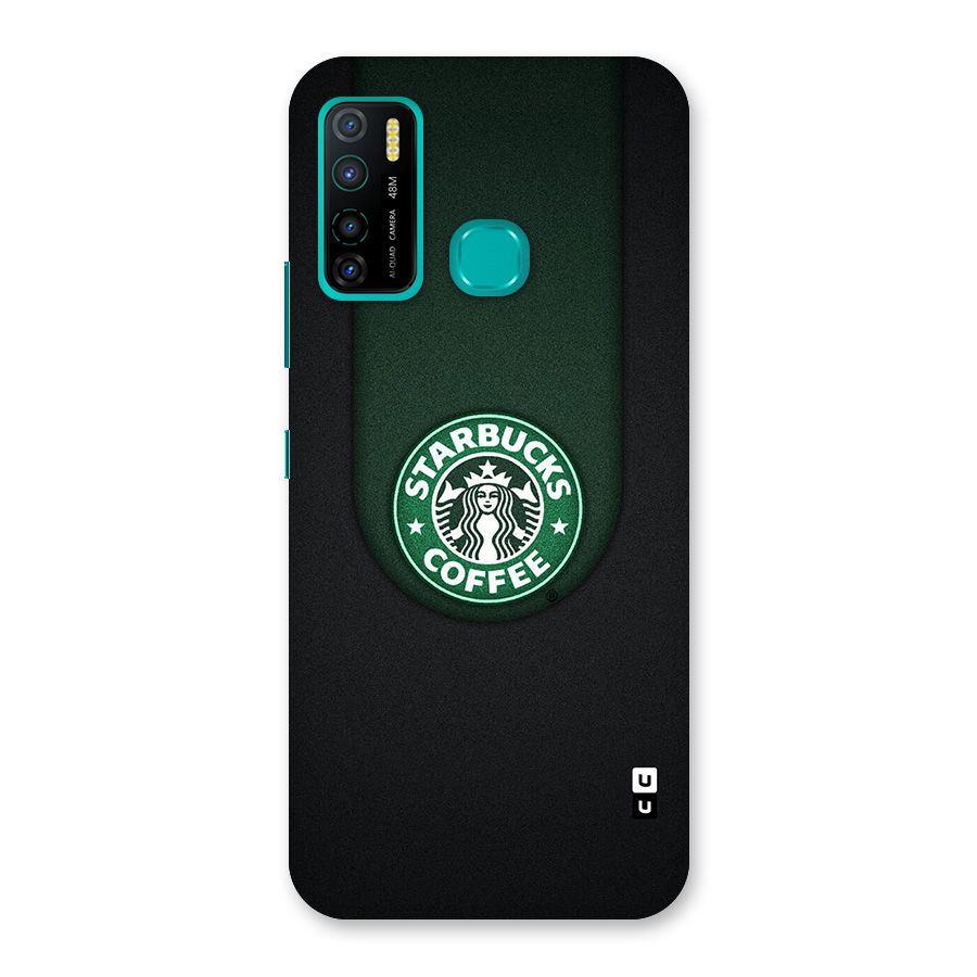 Leaf StarBucks Back Case for Infinix Hot 9 Pro