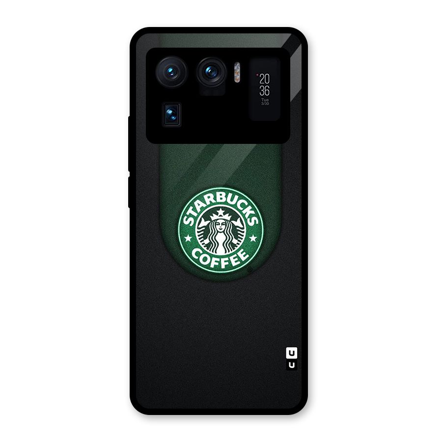 Leaf StarBucks Glass Back Case for Mi 11 Ultra