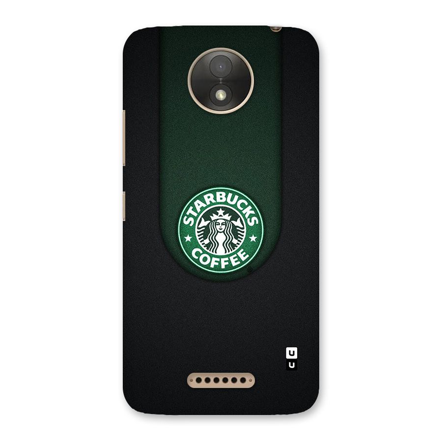 Leaf StarBucks Back Case for Moto C Plus
