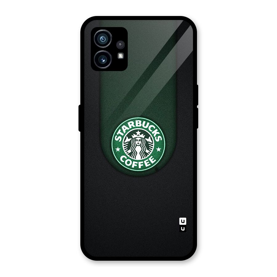 Leaf StarBucks Glass Back Case for Nothing Phone 1