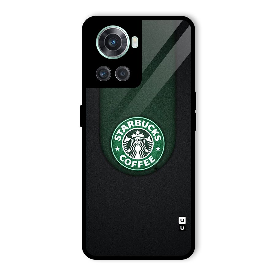 Leaf StarBucks Glass Back Case for OnePlus 10R