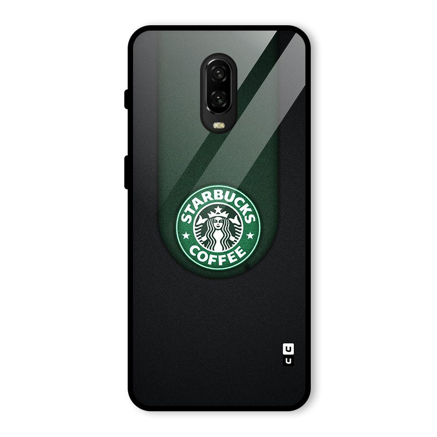 Leaf StarBucks Glass Back Case for OnePlus 6T