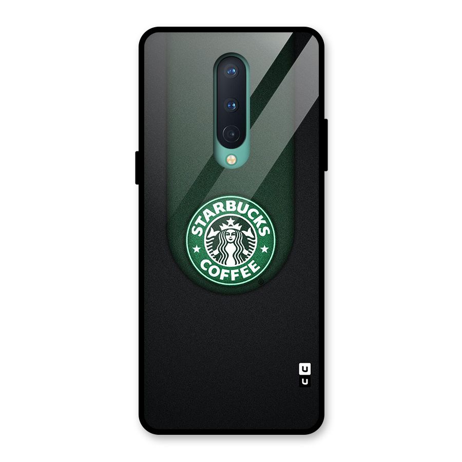 Leaf StarBucks Glass Back Case for OnePlus 8