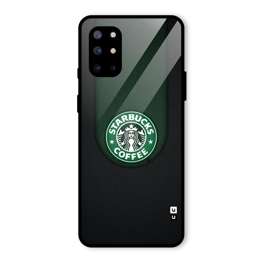 Leaf StarBucks Glass Back Case for OnePlus 8T