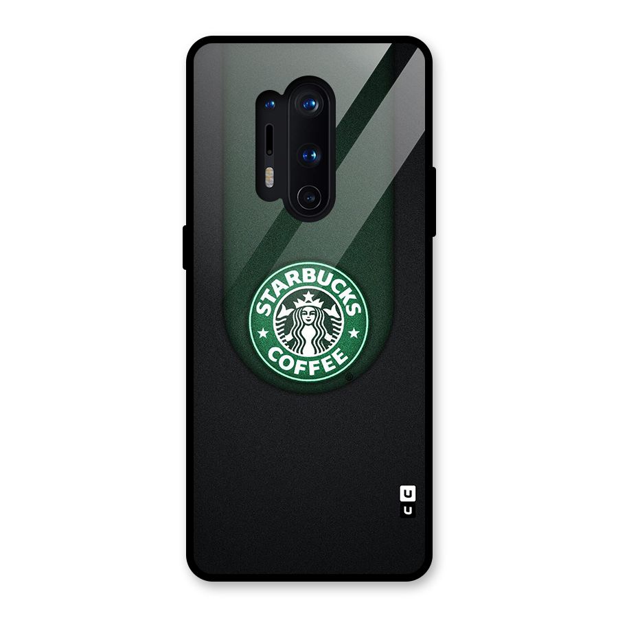 Leaf StarBucks Glass Back Case for OnePlus 8 Pro