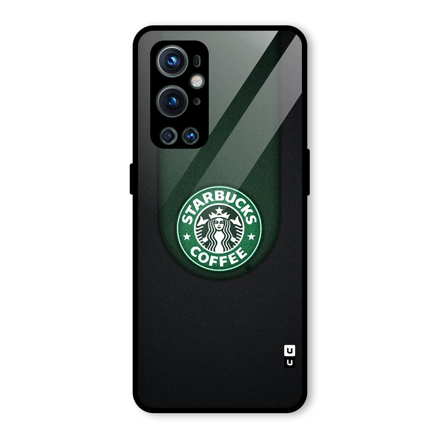 Leaf StarBucks Glass Back Case for OnePlus 9 Pro