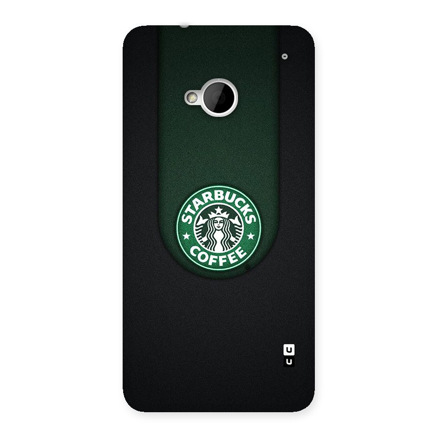 Leaf StarBucks Back Case for One M7 (Single Sim)