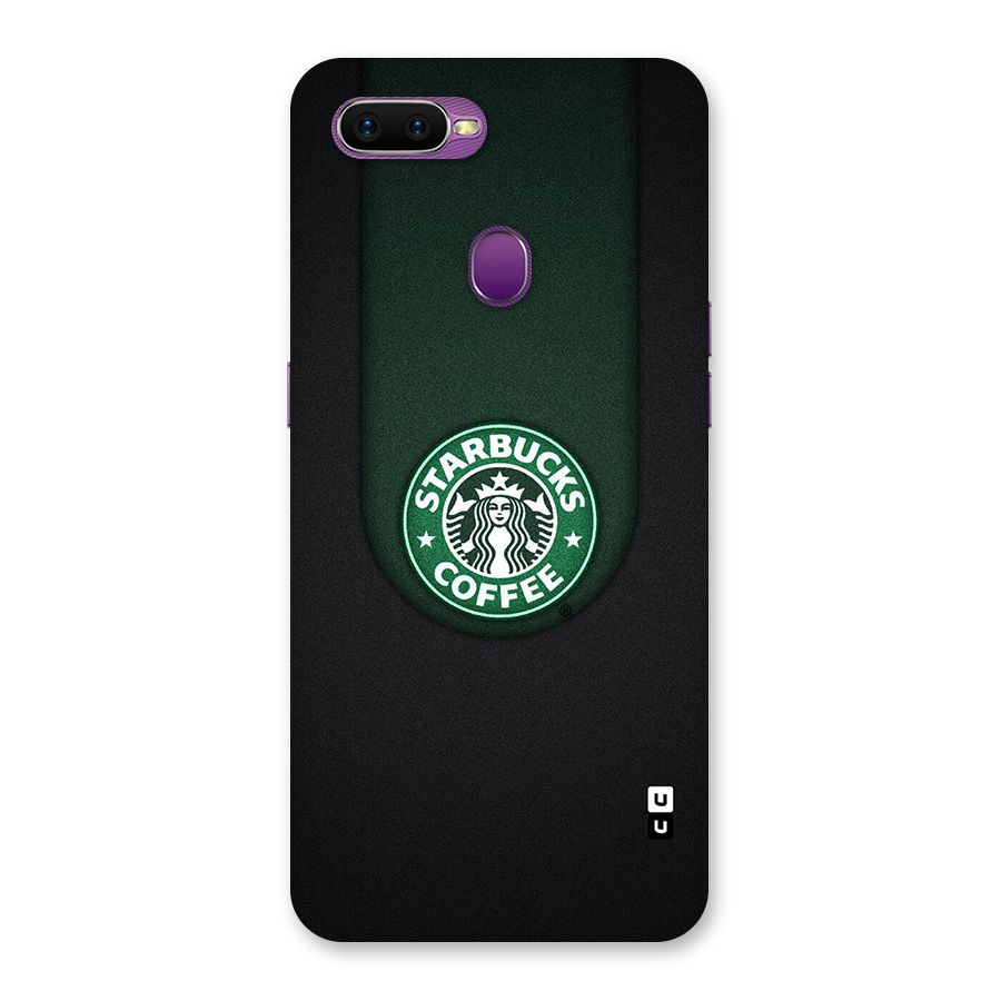 Leaf StarBucks Back Case for Oppo F9