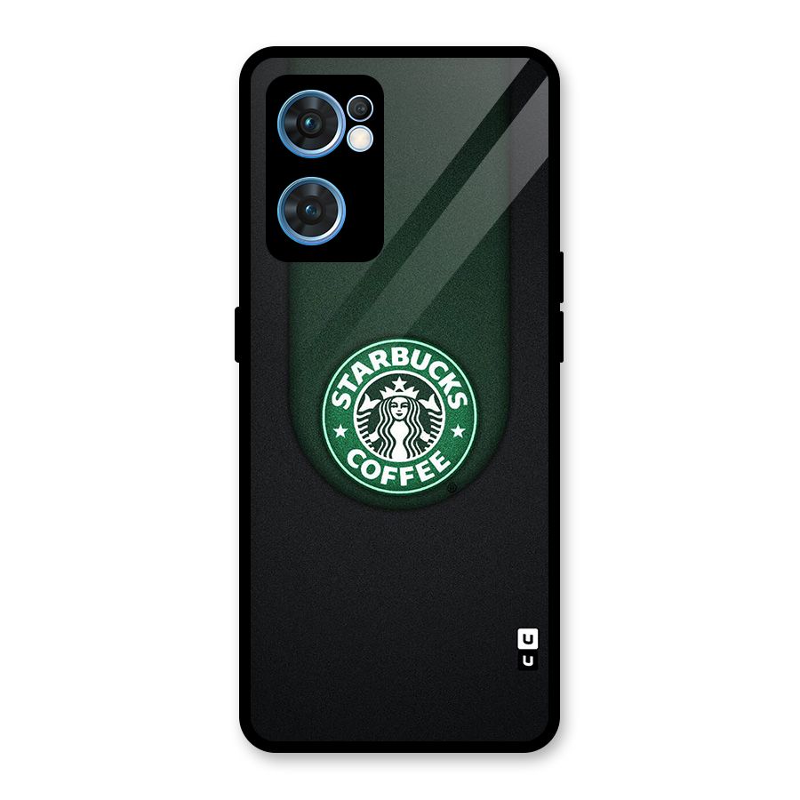 Leaf StarBucks Glass Back Case for Oppo Reno7 5G