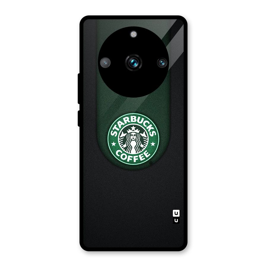 Leaf StarBucks Glass Back Case for Realme 11 Pro