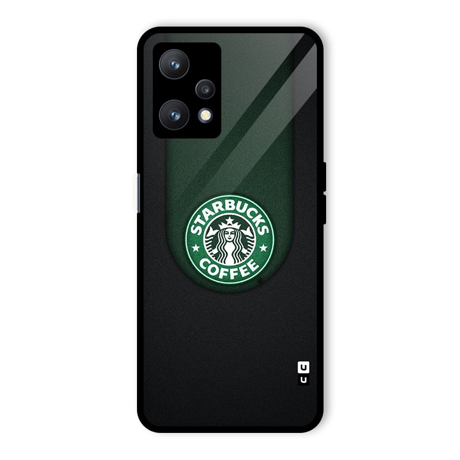 Leaf StarBucks Glass Back Case for Realme 9 Pro 5G