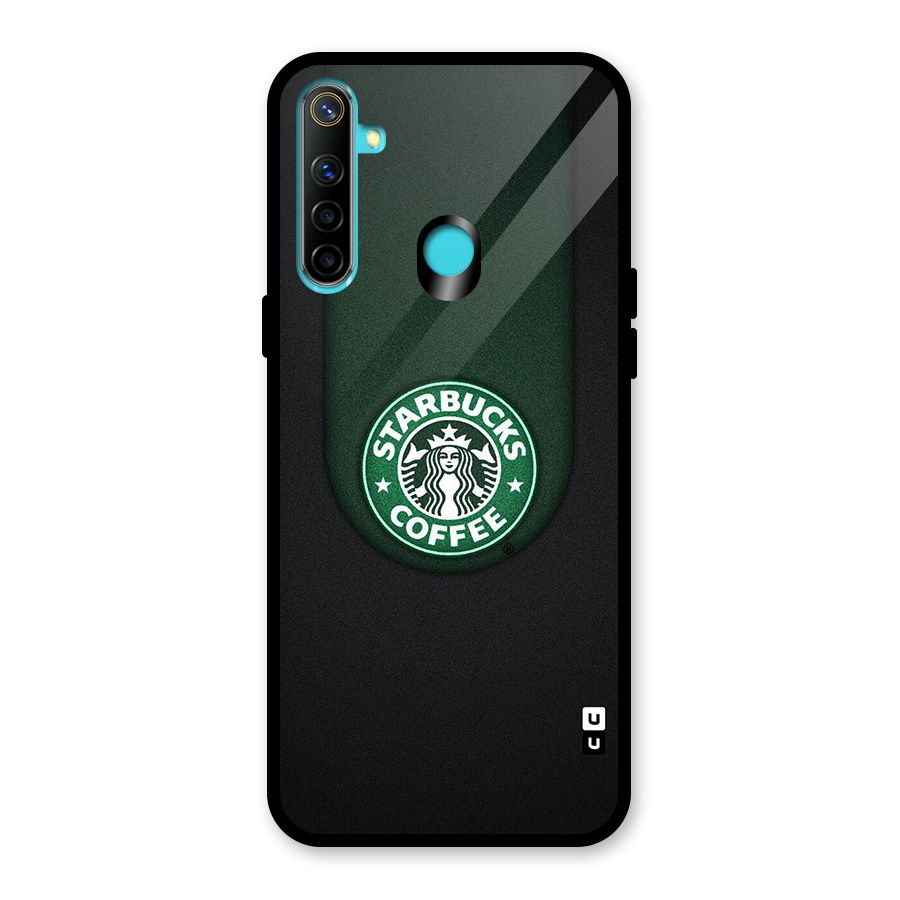 Leaf StarBucks Glass Back Case for Realme Narzo 10