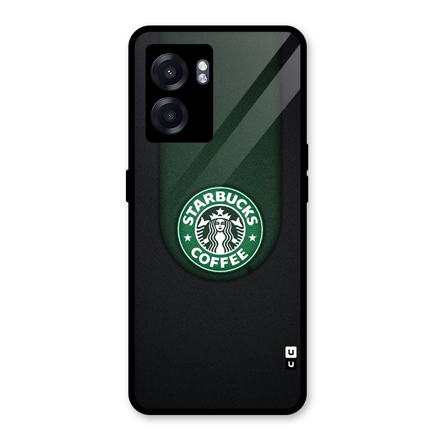 Leaf StarBucks Glass Back Case for Realme Narzo 50 5G