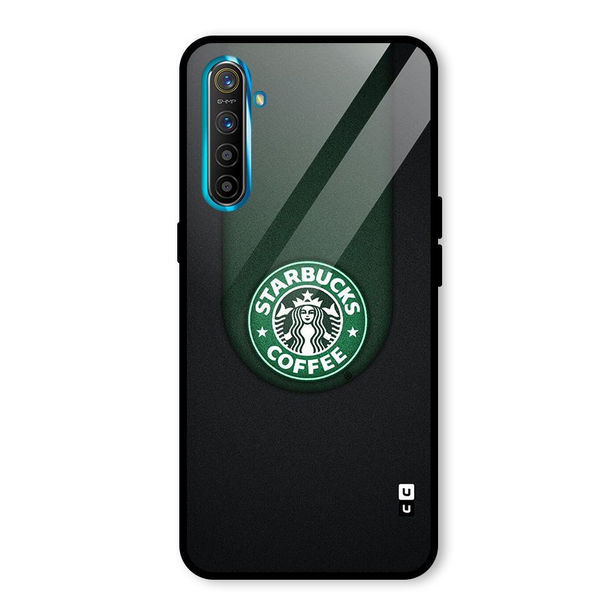 Leaf StarBucks Glass Back Case for Realme X2